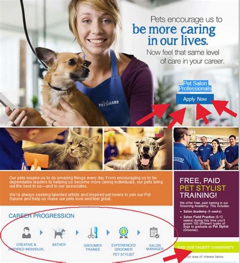 PetSmart provides a broad range of competitively priced pet food and products, as well as services such as dog training, pet grooming. . Apply at petsmart